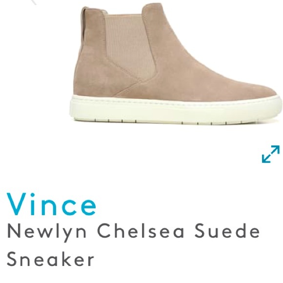 vince newlyn chelsea suede sneaker